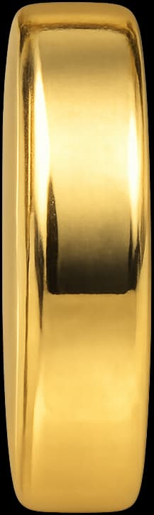 Gold Rondelle Spacer